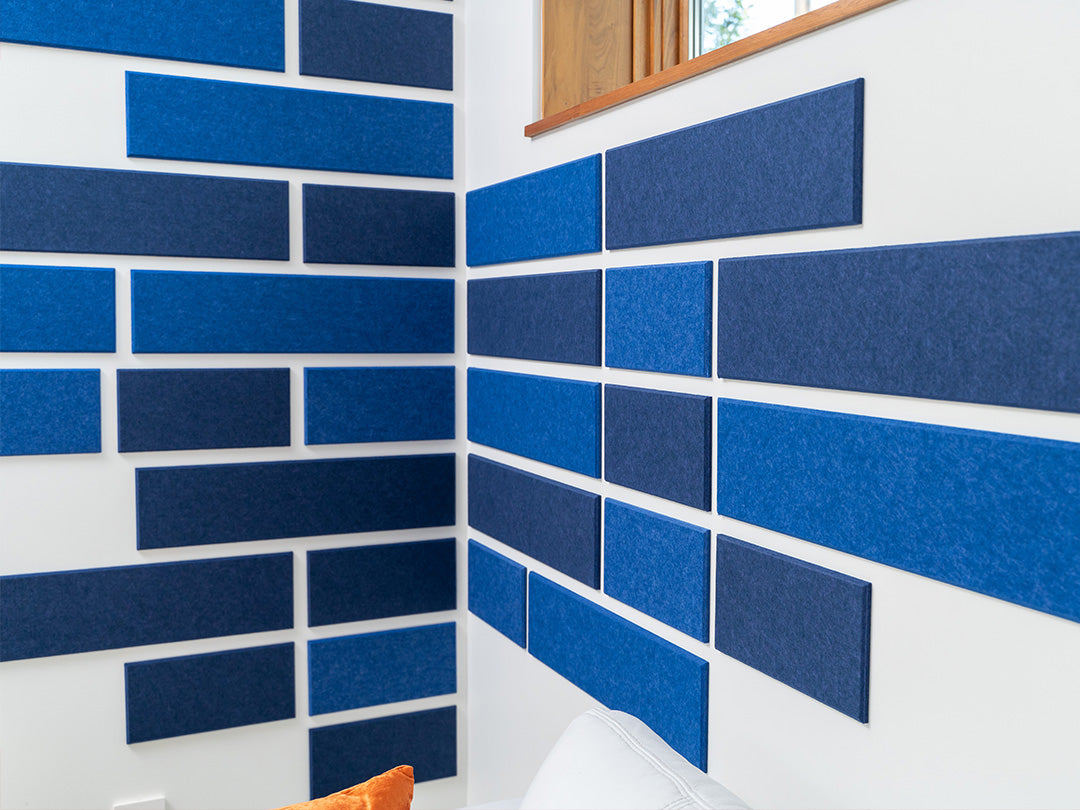 Blue Spaced Shiplap Corner