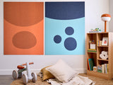 Bluey and Bingo Jumbo Wall Art