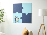 Bluey Puzzle Play Wall Art