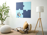 Bluey Puzzle Play Wall Art