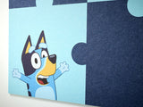 Bluey Puzzle Play Wall Art