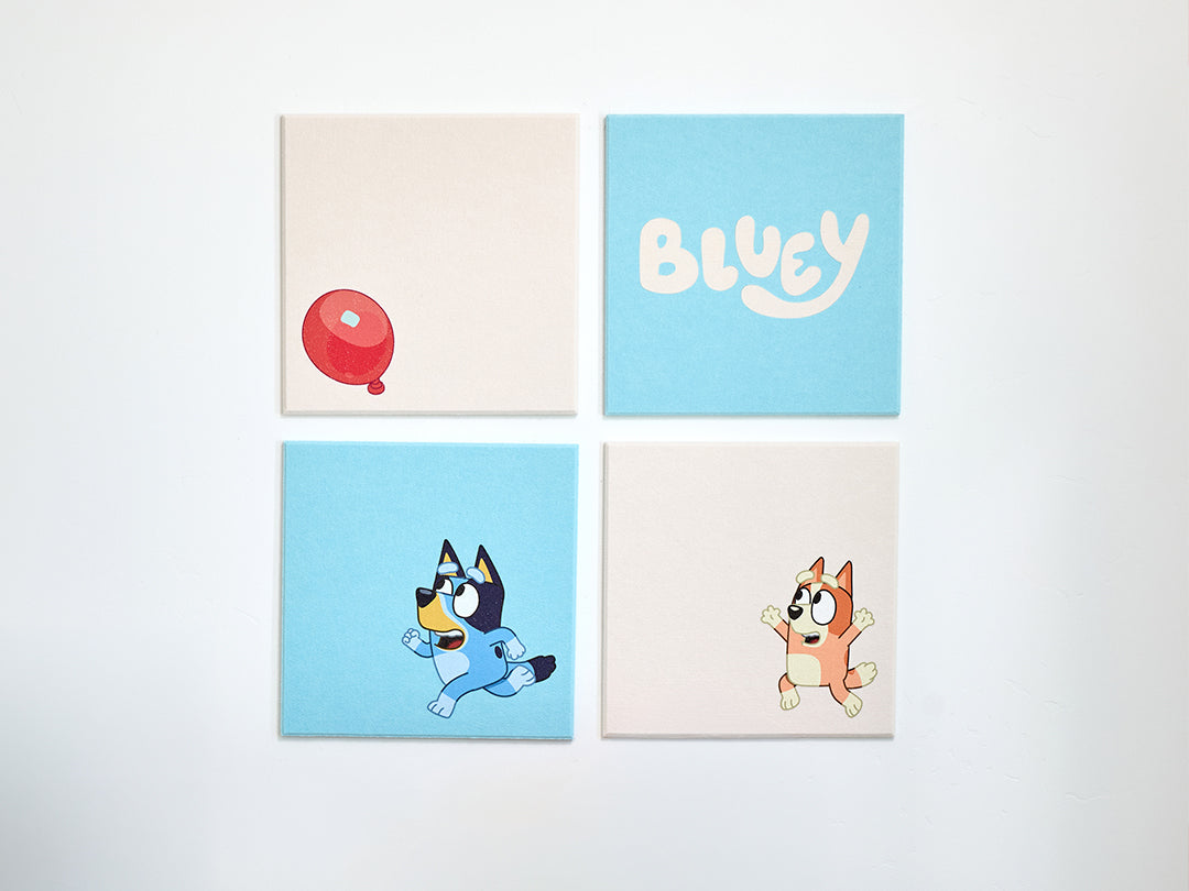 Bluey Red Balloon Pinboard