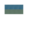 Rectangular design with blue textured top half and sage green textured bottom half separated by horizontal line.