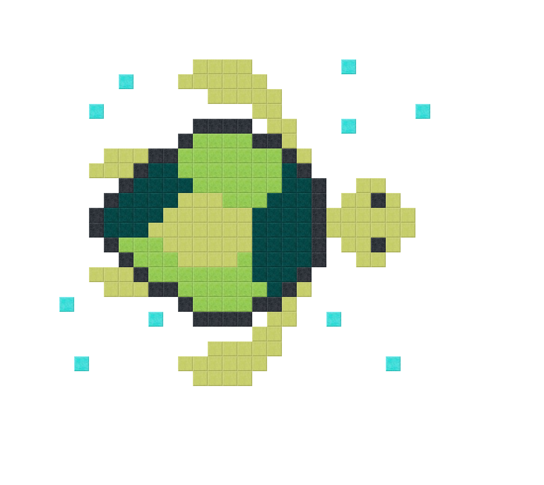 pixel turtle Design