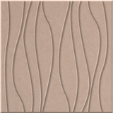 Cashmere 9mm Engraved River felt sample with wavy vertical grooves