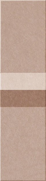 Four rectangular tiles in varying shades of beige and taupe with textured surfaces.