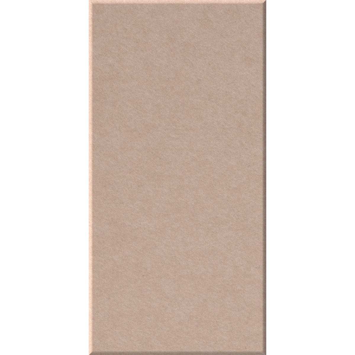 A rectangular beige textured tile or panel shown vertically against a white background.