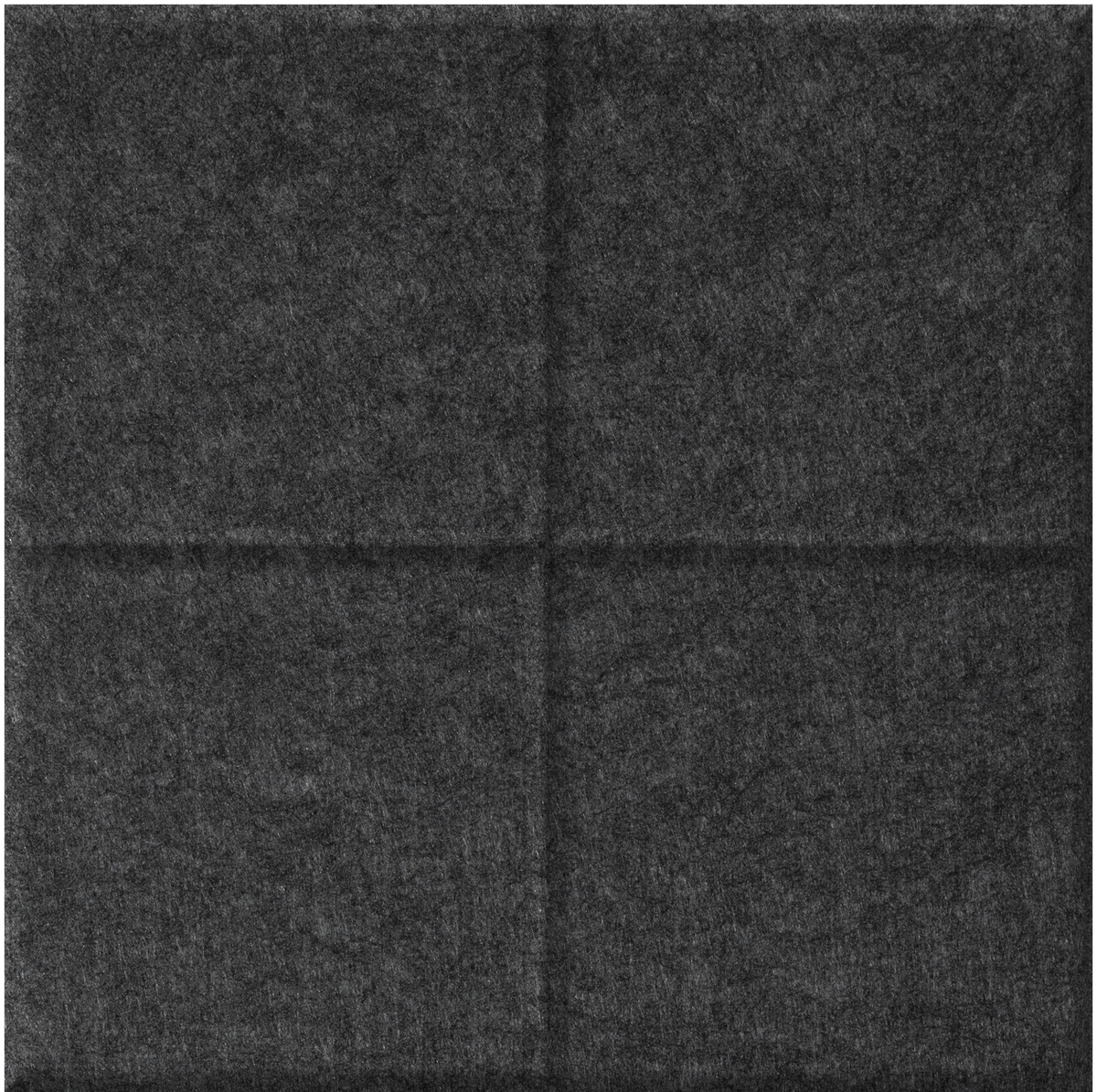 Dark gray tile divided into four equal squares with visible grout lines between sections.