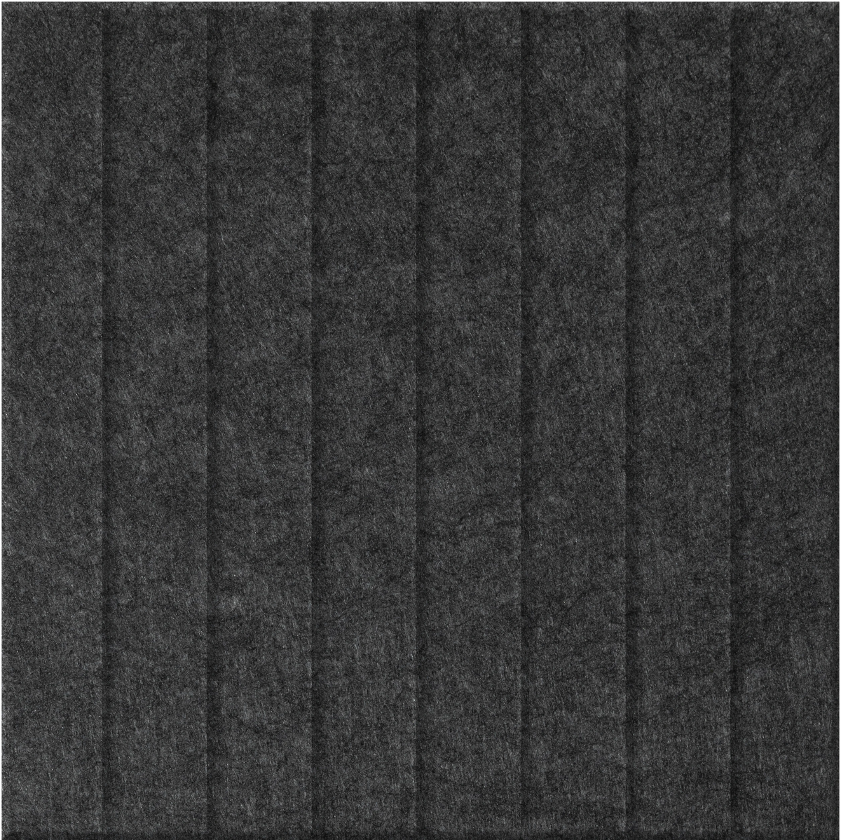 Cast 9mm Engraved Parallel felt sample with straight vertical grooves