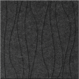 Cast 9mm Engraved River felt sample with wavy vertical grooves