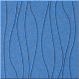 Cayman 9mm Engraved River felt sample with wavy vertical grooves