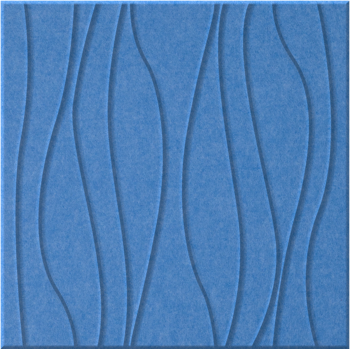 Cayman 9mm Engraved River felt sample with wavy vertical grooves