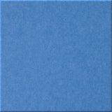 A square blue textured material swatch with a fine woven or fabric-like surface, filling the frame.