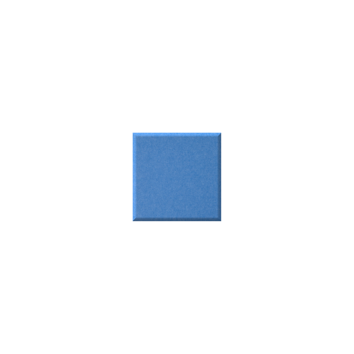 bright blue PET felt square