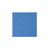 A square blue textured tile or swatch centered on a plain white background.