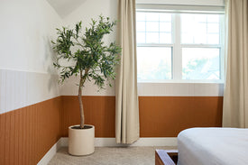 Dual Tone Wainscoting Design