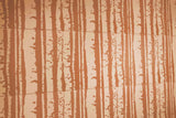 Textured pattern with vertical brown stripes on a beige background