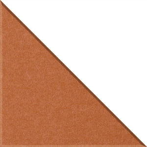 Cinnamon 90° Triangle Tile