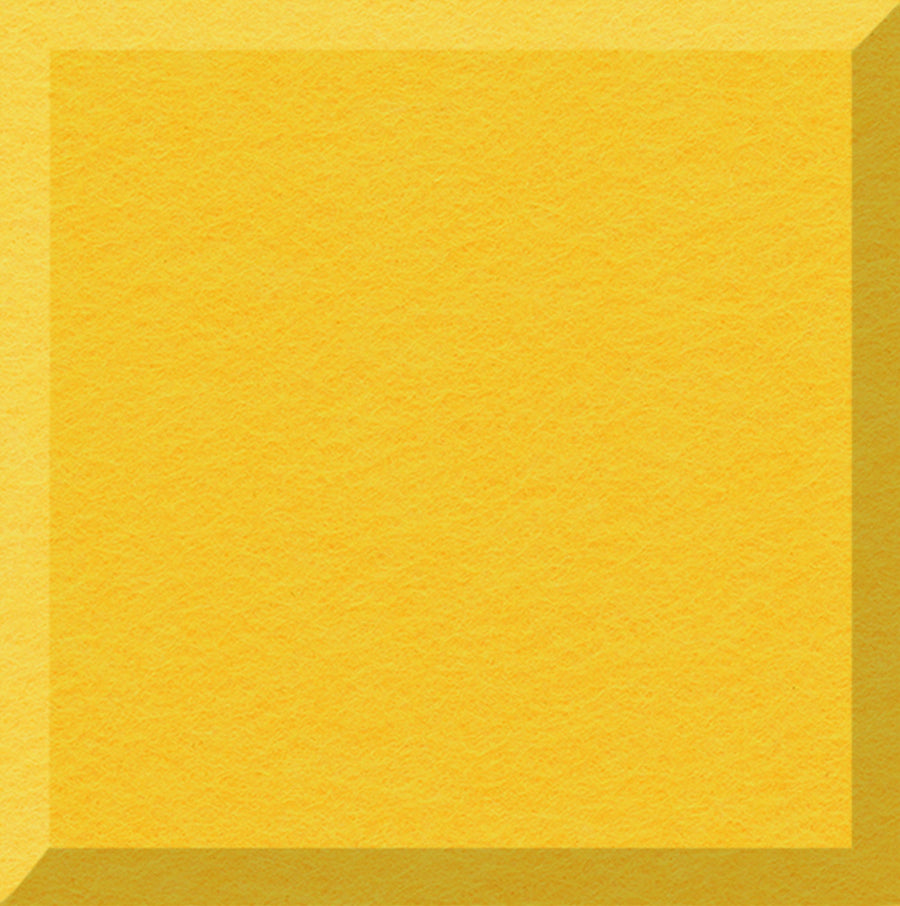 Citrine Pixel Felt Right Tile