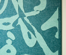 Peanuts Scribbles felt tile