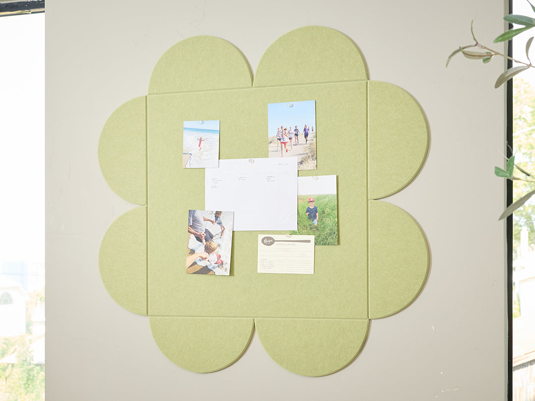 Clover Aloe Pinboard Close-up