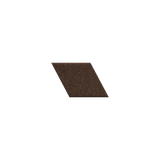 A single dark brown textured square tile centered on a plain white background.