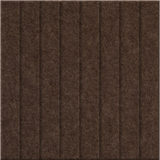 Cocoa 9mm Engraved Parallel felt sample with straight vertical grooves