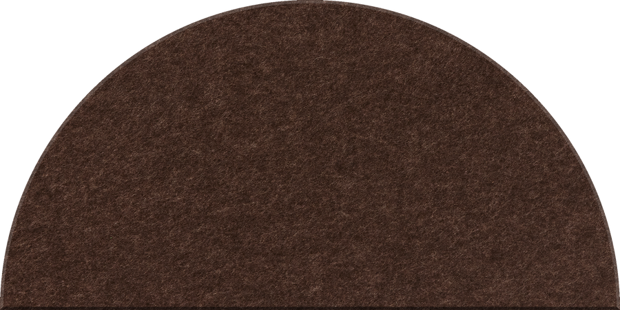 Cocoa Large Half Circle