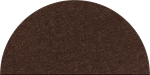 Cocoa Large Half Circle Tile