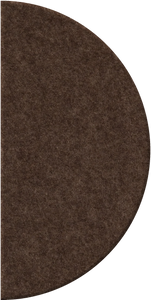 Cocoa Large Half Circle