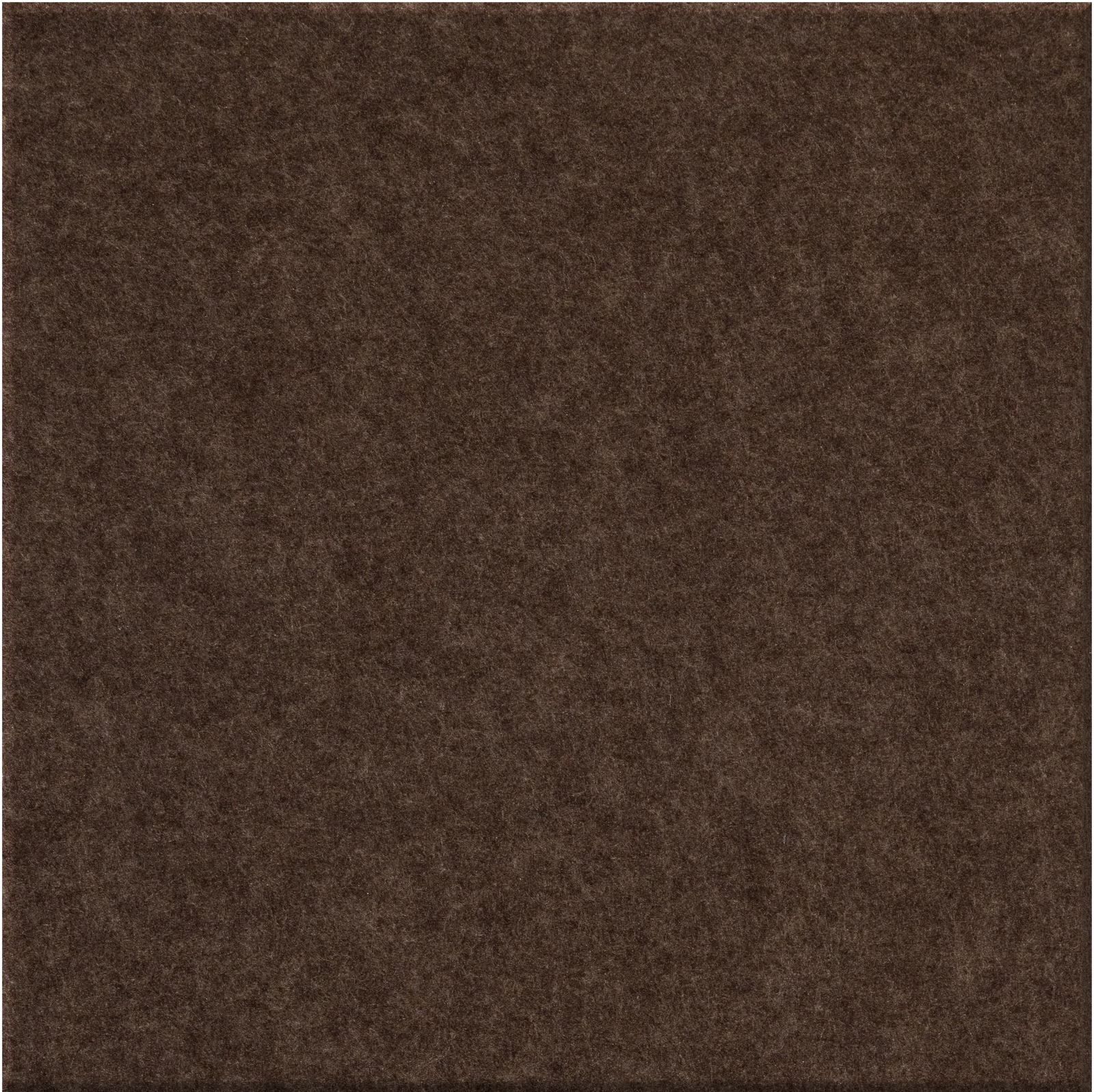 Dark brown square tile with uniform speckled texture.
