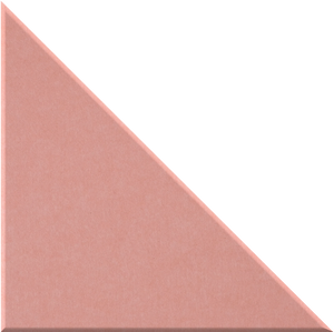 Coral 90° Triangle