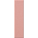 A vertical rectangular swatch of dusty rose pink color with a subtle textured finish, centered on a solid white background.