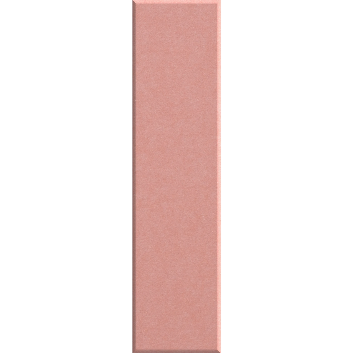Long rectangle felt tile in a soft pink shade