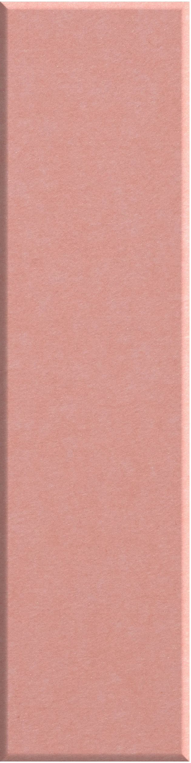 Rectangular felt tile in a shade of pink