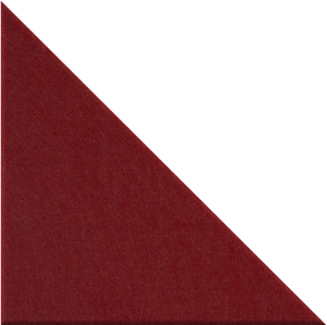Crimson 90° Triangle