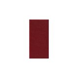 A vertical rectangular swatch of deep burgundy red fabric texture, centered on a plain white background.