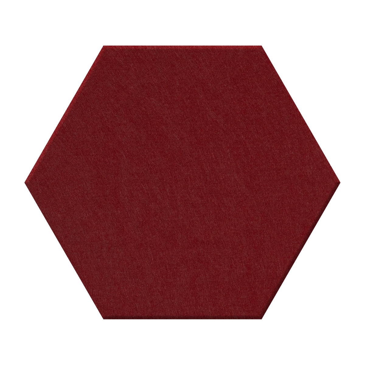 Crimson Hex felt tile