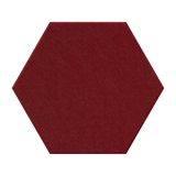 Crimson Hex felt tile