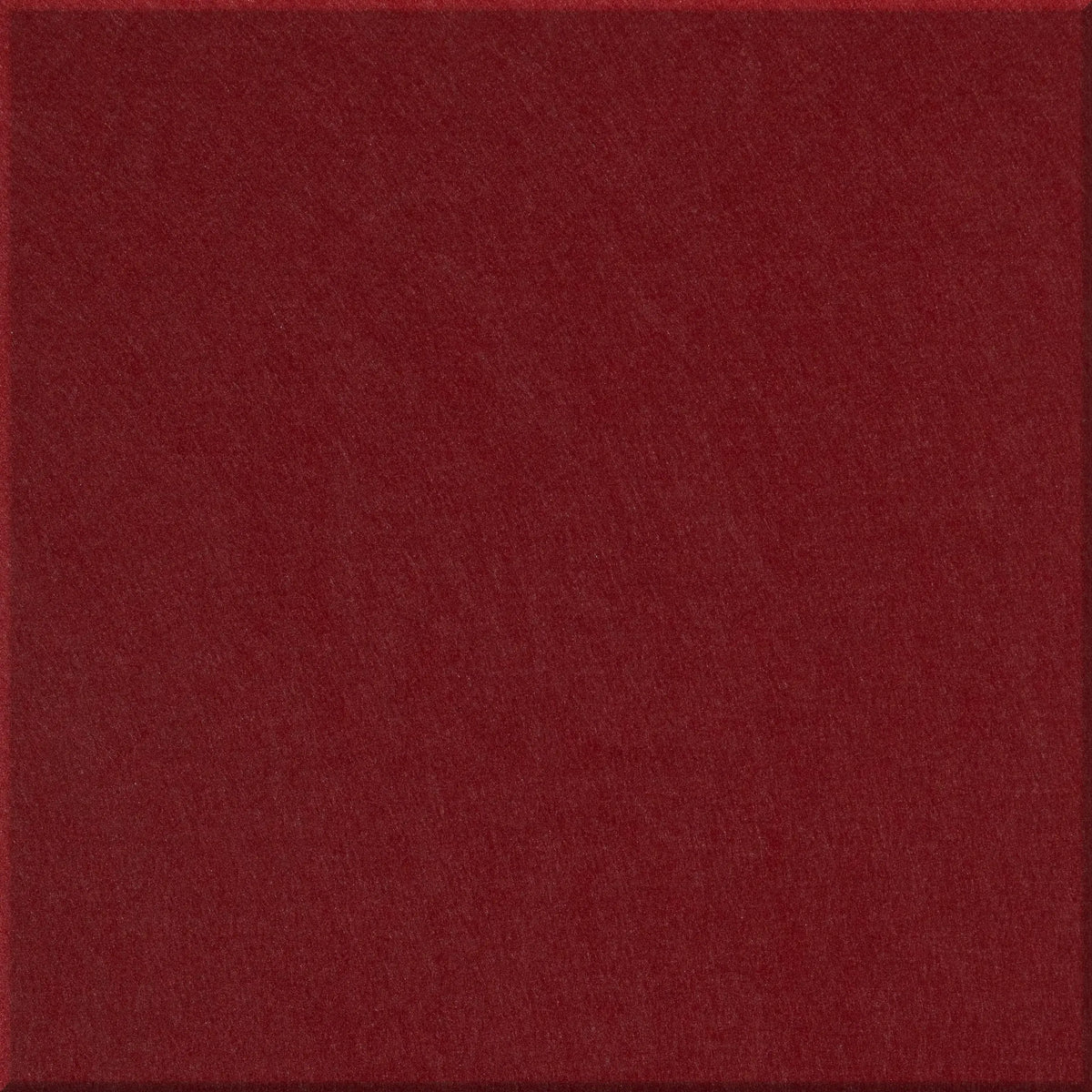 Crimson Large Square felt tile