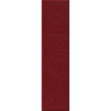 A vertical rectangular swatch of deep burgundy red fabric or material texture on a white background.