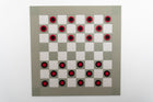 Deluxe Sage/Latte Checkers Board