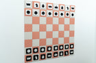 Standard Coral/Latte Chess Board