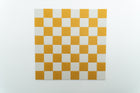 Standard Mustard/Latte Checkers Board
