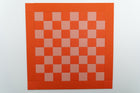 Deluxe Aries/Coral Checkers Board