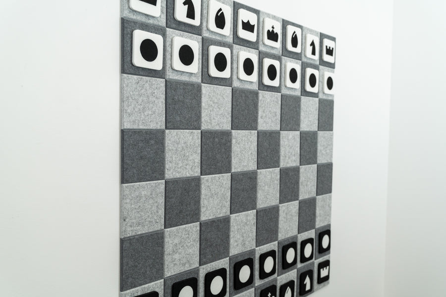 Standard Armor/Nickel Chess Board