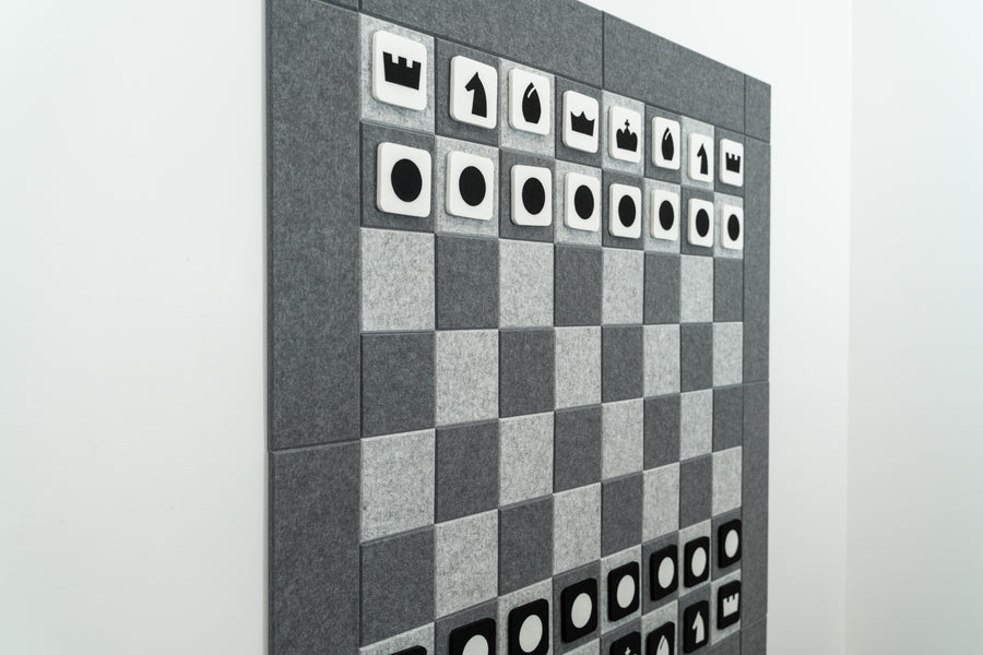 Deluxe Armor/Nickel Chess Board