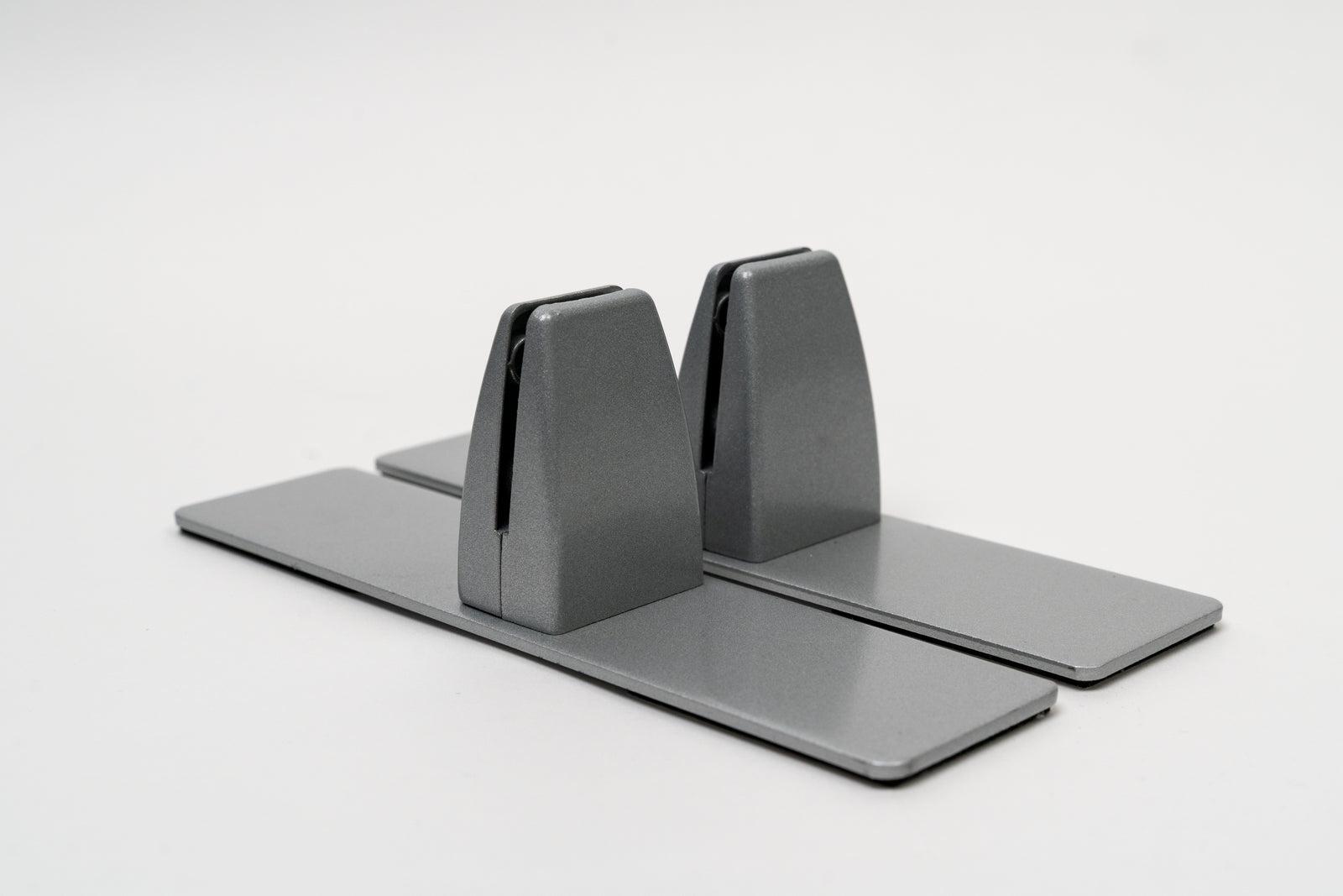 free standing silver hardware