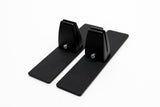 free standing matte black hardware