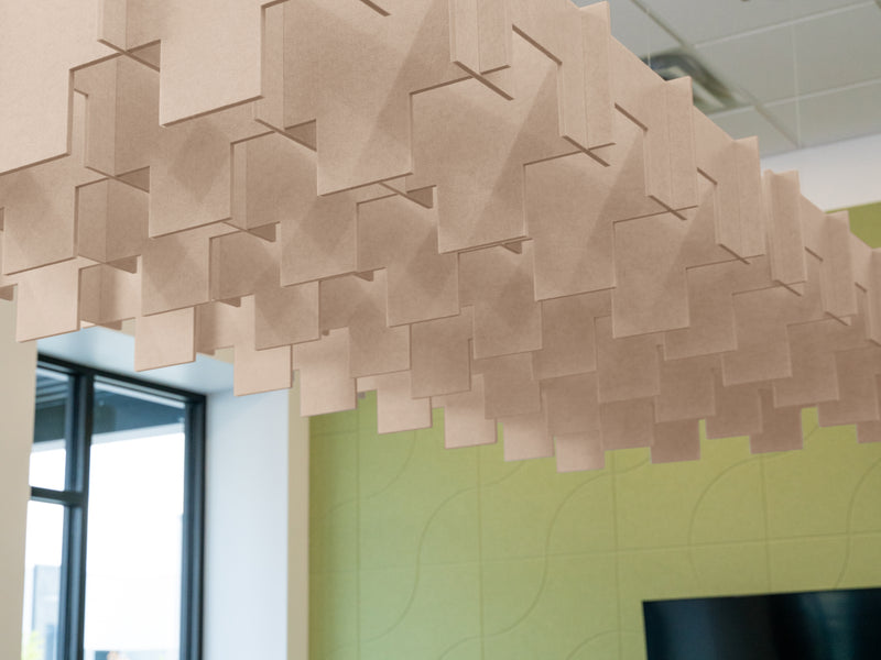 Porcelain Drop Ceiling Cloud Baffle